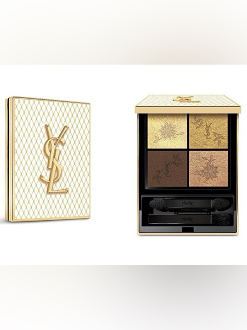NWT Yves Saint Laurent YSL Collector Mini Clutch Eyeshadow Set 024 Golden Lace